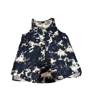 Blue, Green, Purple, White, and Silver Massimo Supply Company Tank Top